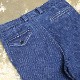 ブルーブルー/BLUE BLUE フロージャカードデニム ワークトラウザース テーパードパンツ 1004815 メンズ レディース