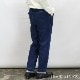 ブルーブルー/BLUE BLUE フロージャカードデニム ワークトラウザース テーパードパンツ 1004815 メンズ レディース