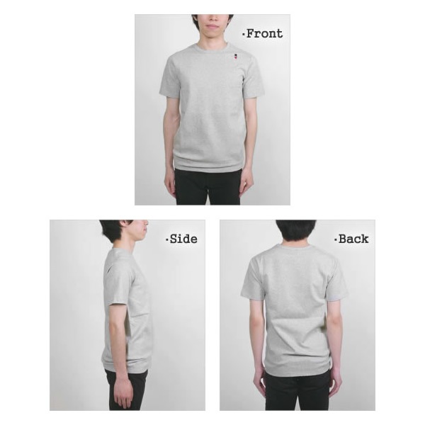 ボヘミアンズ/BOHEMIANS スパンリブクルーネック半袖Tシャツ ストレッチTシャツ BT-40 メンズ レディース【1点のみメール便可能】