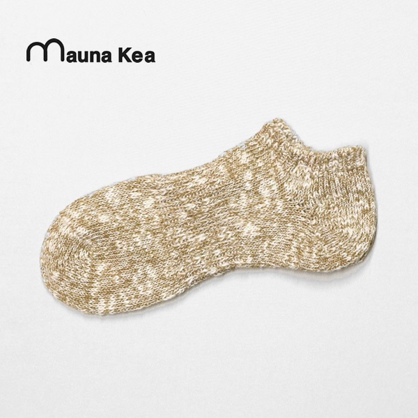 マウナケア/Mauna kea スラブネップスニーカーソックス アンクルソックス 靴下 218183 118183 レディース メンズ【メール便可能】
