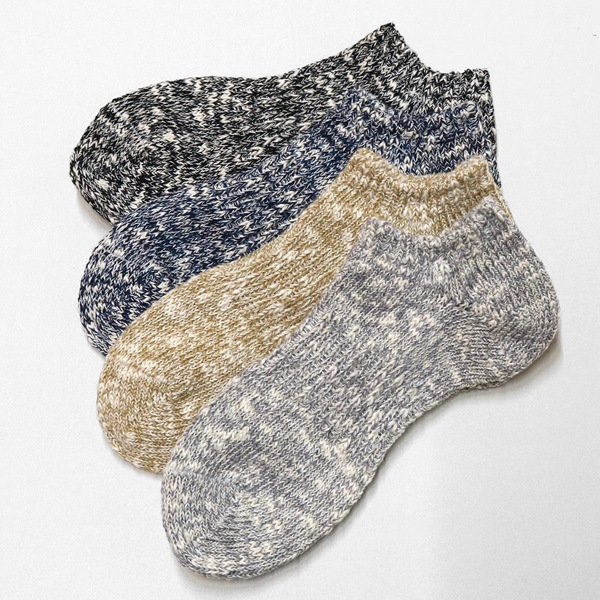 マウナケア/Mauna kea スラブネップスニーカーソックス アンクルソックス 靴下 218183 118183 レディース メンズ【メール便可能】