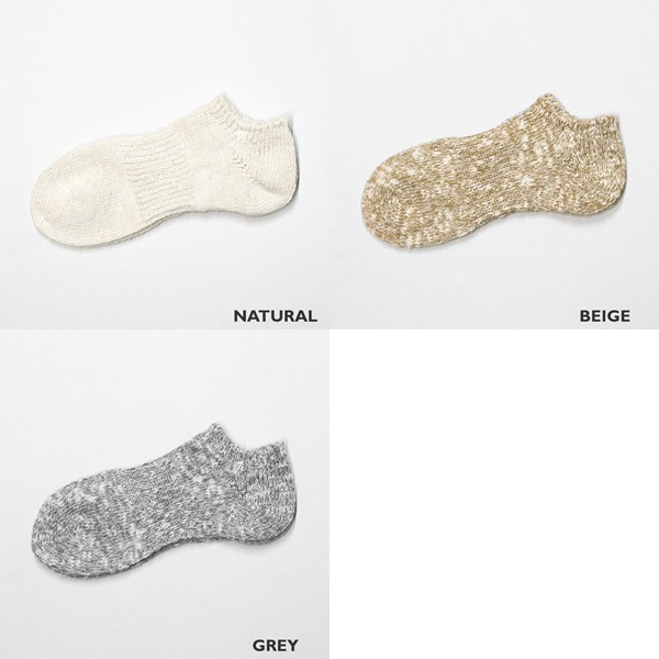 マウナケア/Mauna kea スラブネップスニーカーソックス アンクルソックス 靴下 218183 118183 レディース メンズ【メール便可能】