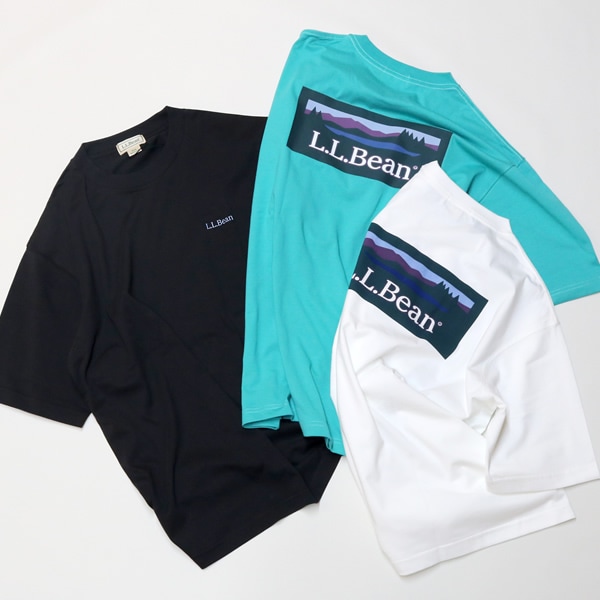 エルエルビーン/L.L.Bean ビーンズバックカタディンTシャツ 半袖Tシャツ 速乾素材 ゆったり Bean's Back Katahdin-T 3275-2024 メンズ レディース【1点のみメール便可能】