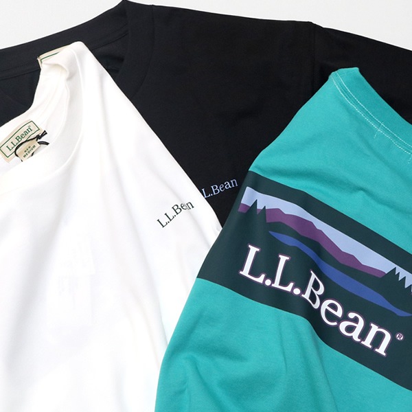 エルエルビーン/L.L.Bean ビーンズバックカタディンTシャツ 半袖Tシャツ 速乾素材 ゆったり Bean's Back Katahdin-T 3275-2024 メンズ レディース【1点のみメール便可能】