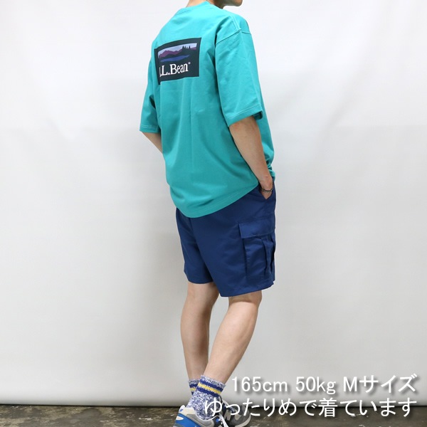 エルエルビーン/L.L.Bean ビーンズバックカタディンTシャツ 半袖Tシャツ 速乾素材 ゆったり Bean's Back Katahdin-T 3275-2024 メンズ レディース【1点のみメール便可能】