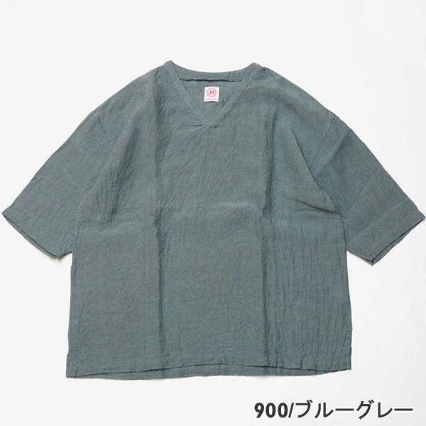 クランクプロジェクツ/CRANK PROJECTS リネングランジウォッシュファットシャツ プルオーバーシャツ FAT302LG メンズ スピナーベイト/SPINNER BAIT