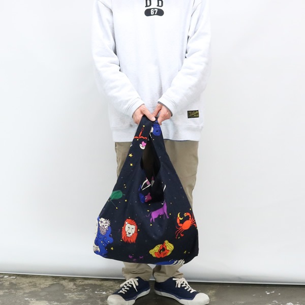 ボヘミアンズ/BOHEMIANS ホロスコープクロスバッグ トートバッグ HOROSCOPE CLOTH BAG BB194 レディース メンズ
