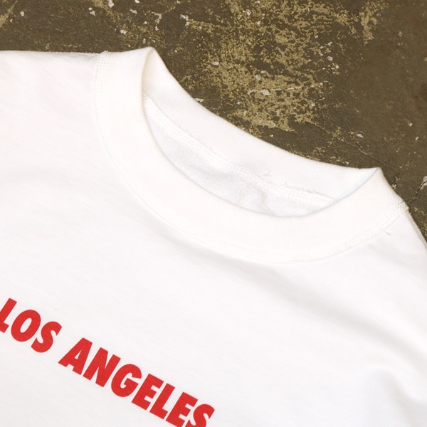 オリジナルチャコール/ORIGINAL CHARCOAL リバーシブルスウェット 長袖Tシャツ ロンT 薄手スウェット Reversible L/Sweat City Print(LA) 23-01-1-507 メンズ レディース