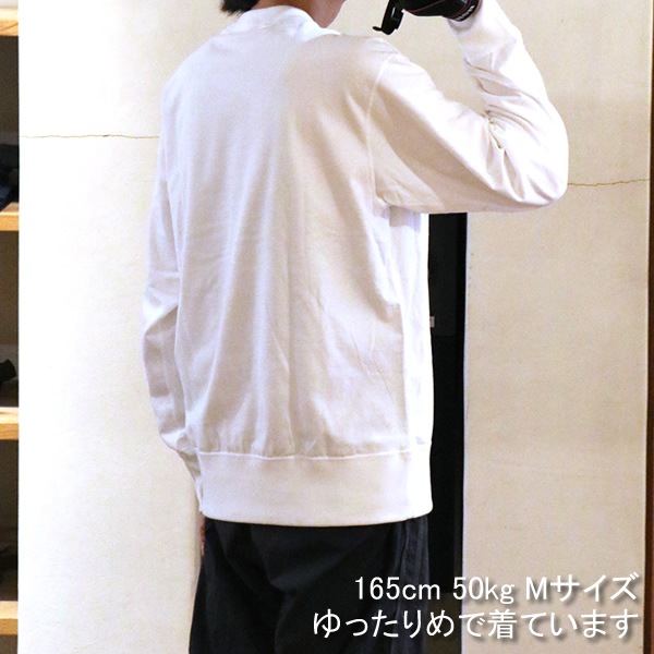 オリジナルチャコール/ORIGINAL CHARCOAL リバーシブルスウェット 長袖Tシャツ ロンT 薄手スウェット Reversible L/Sweat City Print(SF) 23-01-1-507 メンズ レディース