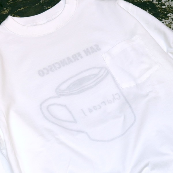 オリジナルチャコール/ORIGINAL CHARCOAL リバーシブルスウェット 長袖Tシャツ ロンT 薄手スウェット Reversible L/Sweat City Print(SF) 23-01-1-507 メンズ レディース