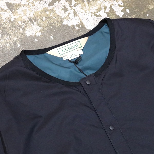 エルエルビーン/L.L.Bean ハリントンストレッチクルーネックジャケット ノーカラー中綿ジャケット HARRINGTON STRETCH CREW NECK JACKET 3575-4038 メンズ レディース