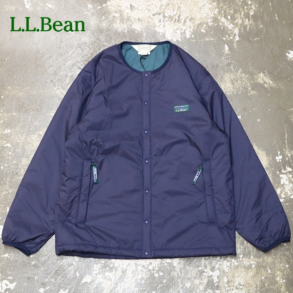 エルエルビーン/L.L.Bean ハリントンストレッチクルーネックジャケット ノーカラー中綿ジャケット HARRINGTON STRETCH CREW NECK JACKET 3575-4038 メンズ レディース