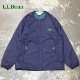 エルエルビーン/L.L.Bean ハリントンストレッチクルーネックジャケット ノーカラー中綿ジャケット HARRINGTON STRETCH CREW NECK JACKET 3575-4038 メンズ レディース