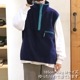 エルエルビーン/L.L.Bean ソロンフリースベスト ハーフボタンベスト ゆったりシルエット SOLON FLEECE VEST 3475-3038 メンズ レディース
