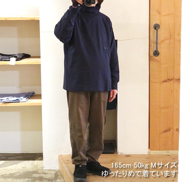 エルエルビーン/L.L.Bean ユニオンタートルネックTシャツ オフタートル ロンT 長袖Tシャツ UNION TURTLE NECK 3475-3035 メンズ レディース【1点のみメール便可能】