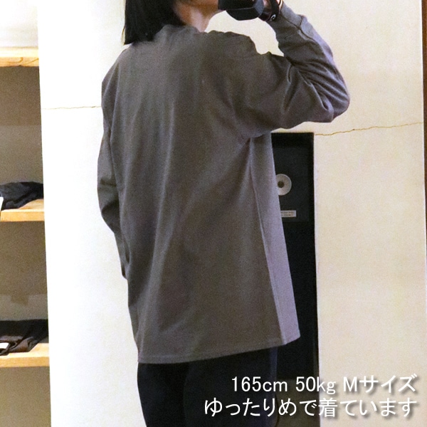 オリジナルチャコール/ORIGINAL CHARCOAL Lozチューブダブルポケット長袖Tシャツ ロンT 丸胴 Loz Tube W/P L/S 23-01-1-505 メンズ レディース【1点のみメール便可能】