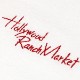 ハリウッドランチマーケット/HOLLYWOOD RANCH MARKET オーガニックコットンHRMエンブロイダリー半袖Tシャツ ハリラン 1003415 メンズ レディース【1点のみメール便可能】