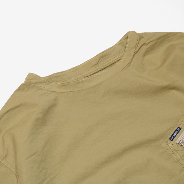 ハリウッドランチマーケット/HOLLYWOOD RANCH MARKET フィールソーグッドプルオーバースモック プルオーバー半袖シャツ ストレッチ ハリラン 1006641 メンズ