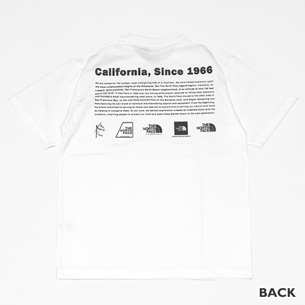 ノースフェイス/THE NORTH FACE ショートスリーブヒストリカルロゴティー 半袖Tシャツ クルーネック 丸首 速乾 バックプリント ワンポイント シンプル S/S HISTORICAL LOGO TEE NT32407 メンズ レディース【正規品】