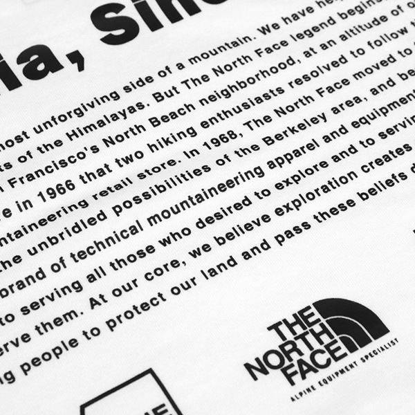 ノースフェイス/THE NORTH FACE ショートスリーブヒストリカルロゴティー 半袖Tシャツ クルーネック 丸首 速乾 バックプリント ワンポイント シンプル S/S HISTORICAL LOGO TEE NT32407 メンズ レディース【正規品】