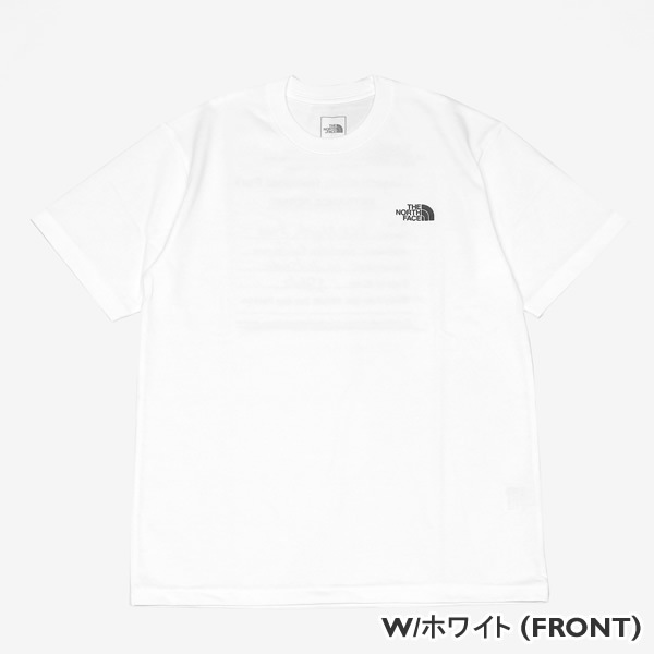 ノースフェイス/THE NORTH FACE ショートスリーブエントランスパーミッションティー 半袖Tシャツ クルーネック 丸首 速乾 バックプリント ワンポイント シンプル S/S ENTRANCE PERMISSION TEE NT32439 メンズ レディース【正規品】