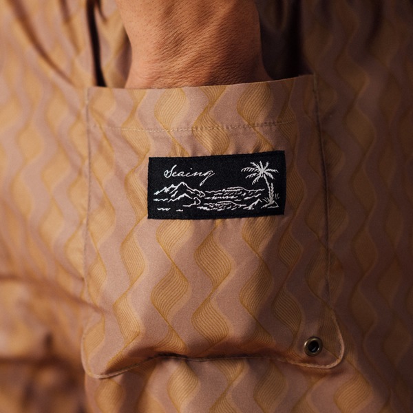 シーング/Seaing SAND WAVE ボードショーツ 水陸両用ショートパンツ バギーショーツ メンズ【メール便可能】