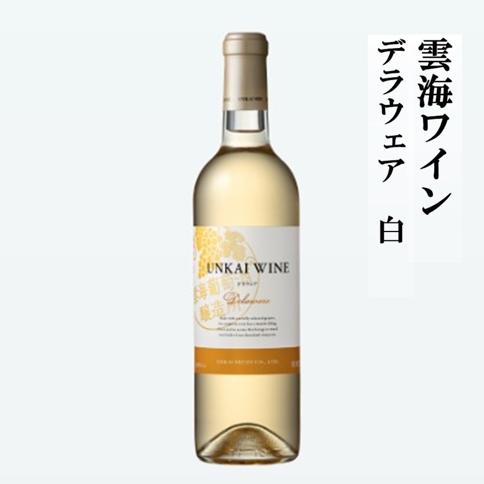 雲海ワイン　デラウェア　白