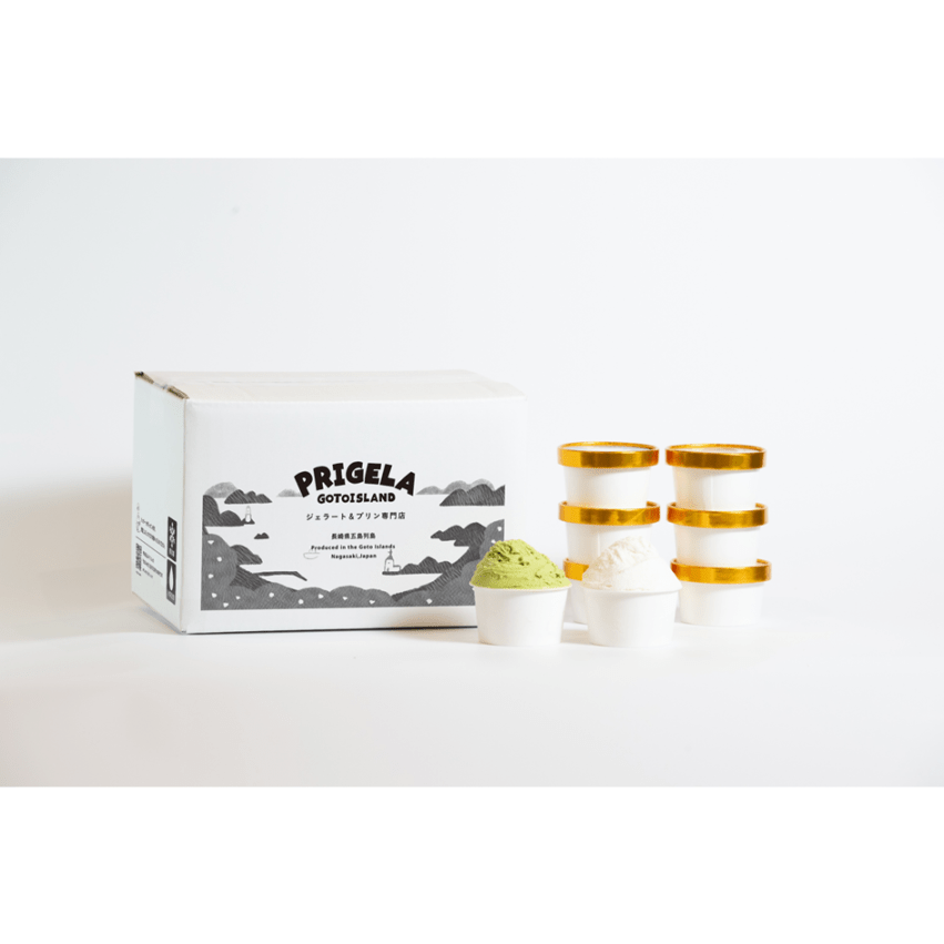 鮮やかなジェラート 8個セット