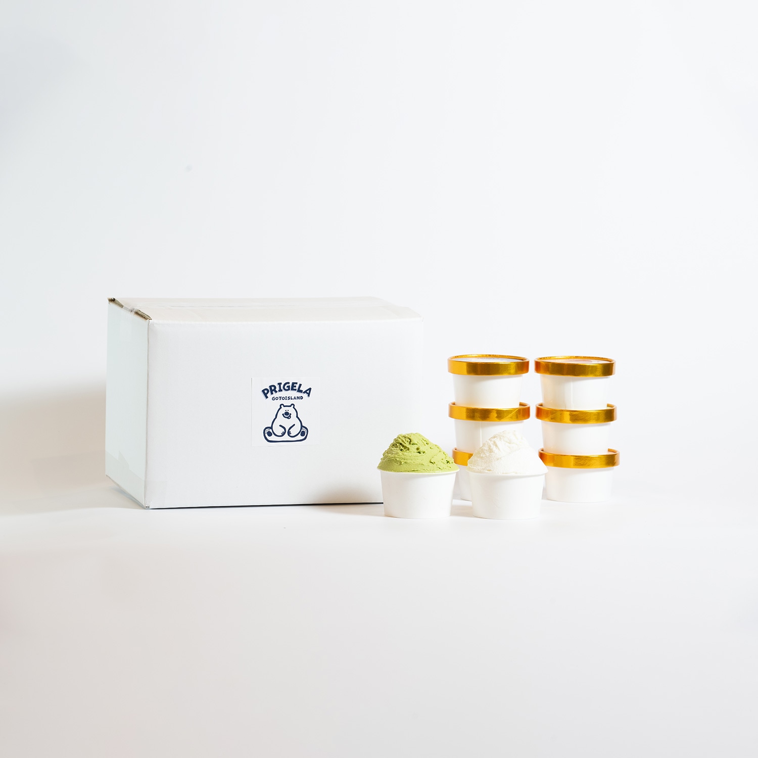 鮮やかなジェラート 8個セット