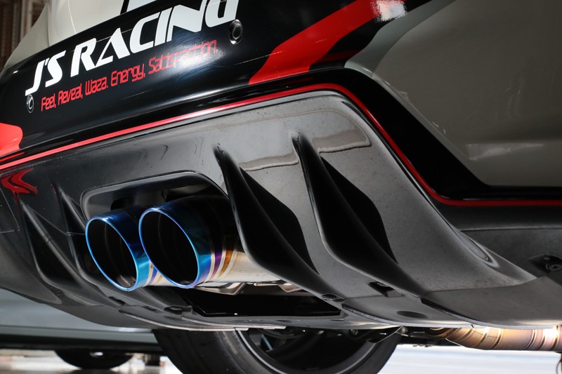 FL5 ZXフルチタンマフラー 76RS リーガル