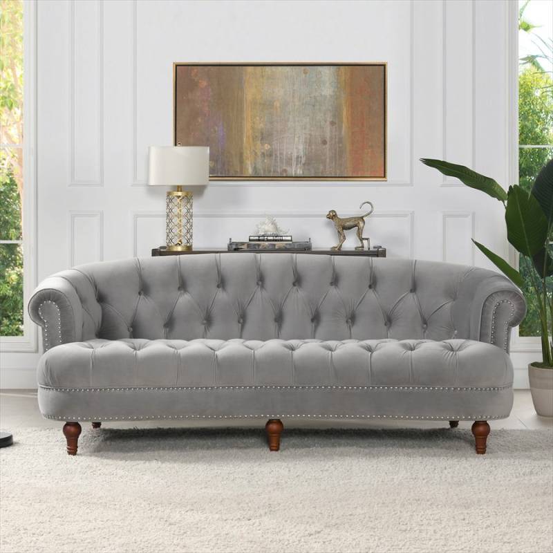 3人掛けソファ La Rosa 865 Velour Gray