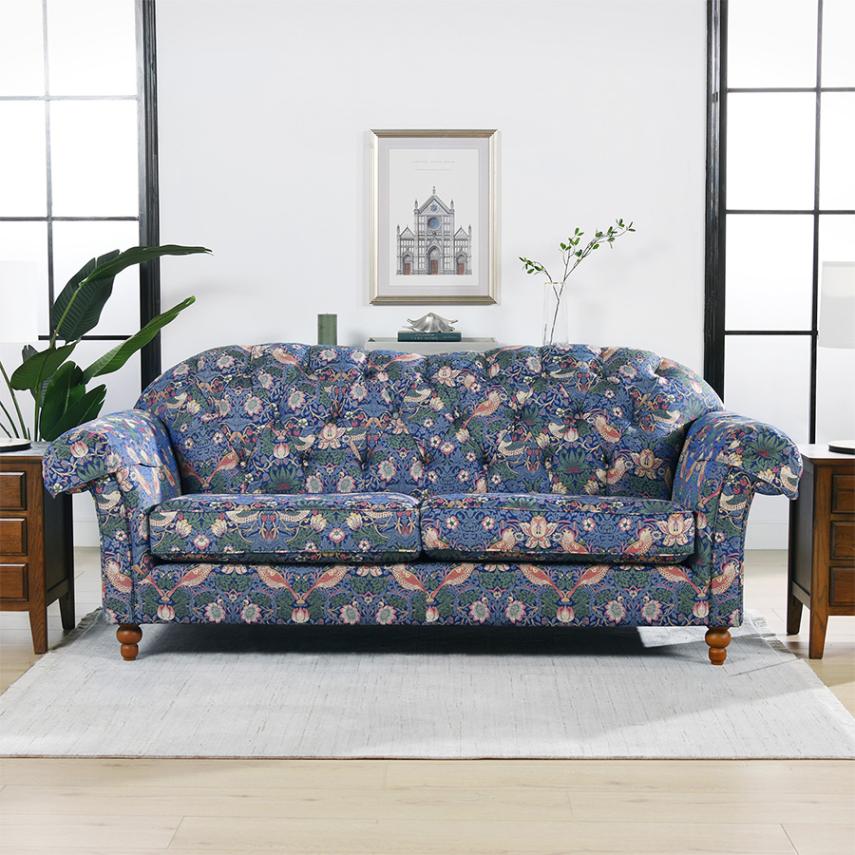 3人掛ソファ Arabelle Strawberry Thief VI02