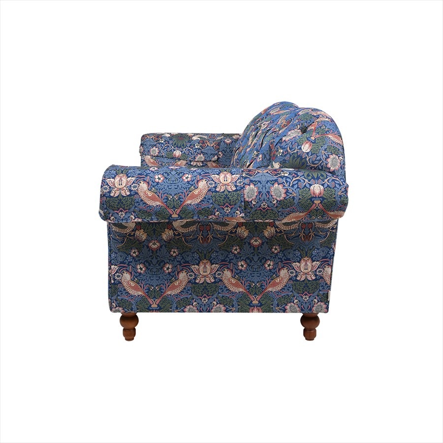 イチゴ泥棒の織生地が高級感を醸し出す