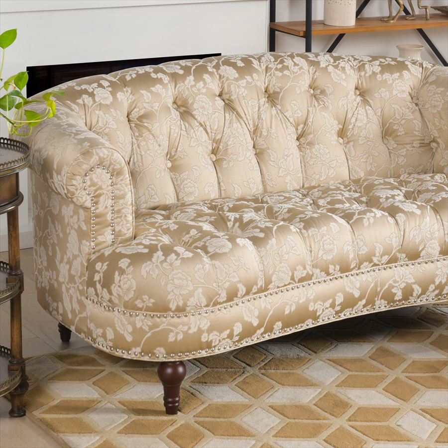 新品ジェニファーテイラー2PソファLa Rosa 865 Velour Gray 2人掛けソファ La Rosa 865 Velour Gray