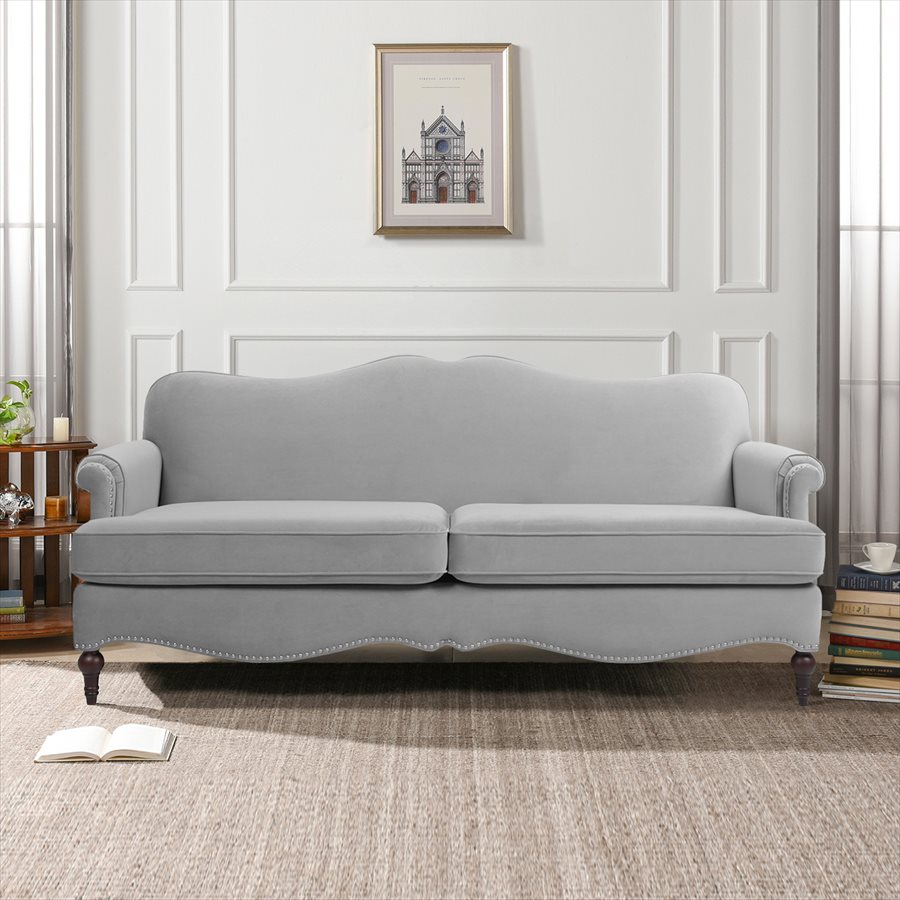 3人掛けソファ Bonanza 865 Velour Gray