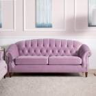 3人掛けソファ Bernadette 952 Velour Lavender