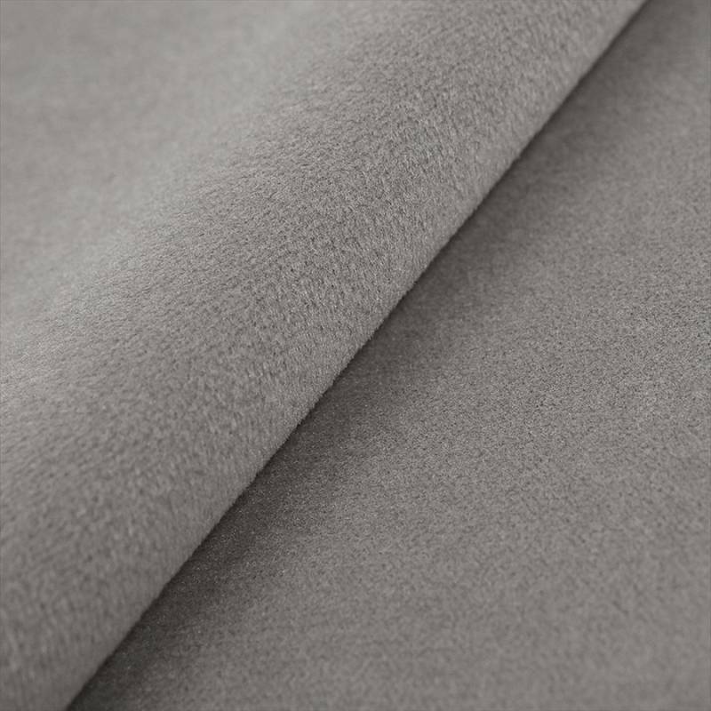 生地サンプル ベロア グレー 865