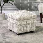 収納付きスツール Toile de Jouy JY02