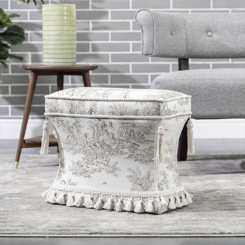 薄型スツール Toile de Jouy JY02