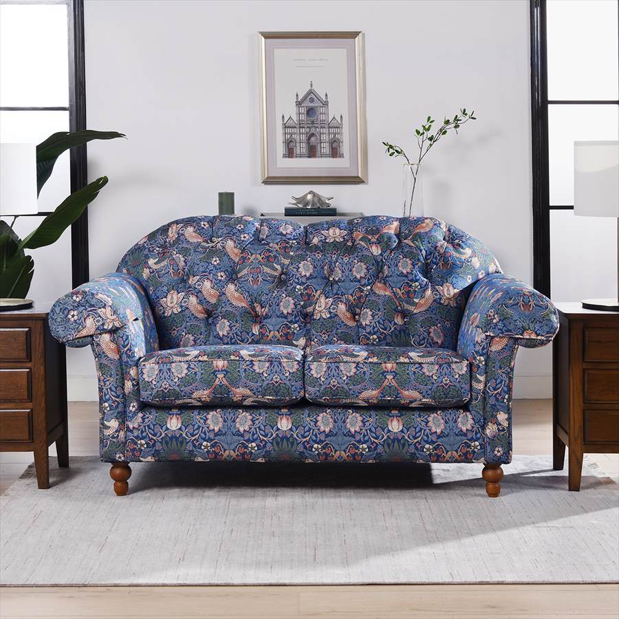 2人掛ソファ Arabelle Strawberry Thief VI02