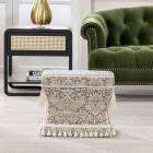 薄型スツール Strawberry Thief Gray VI04