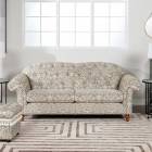 3人掛ソファ Arabelle Strawberry Thief Gray VI04