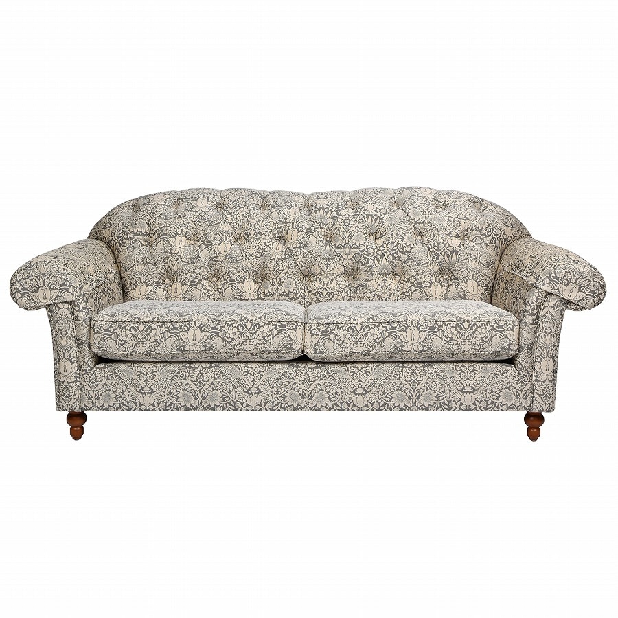 イチゴ泥棒の織生地が高級感を醸し出す