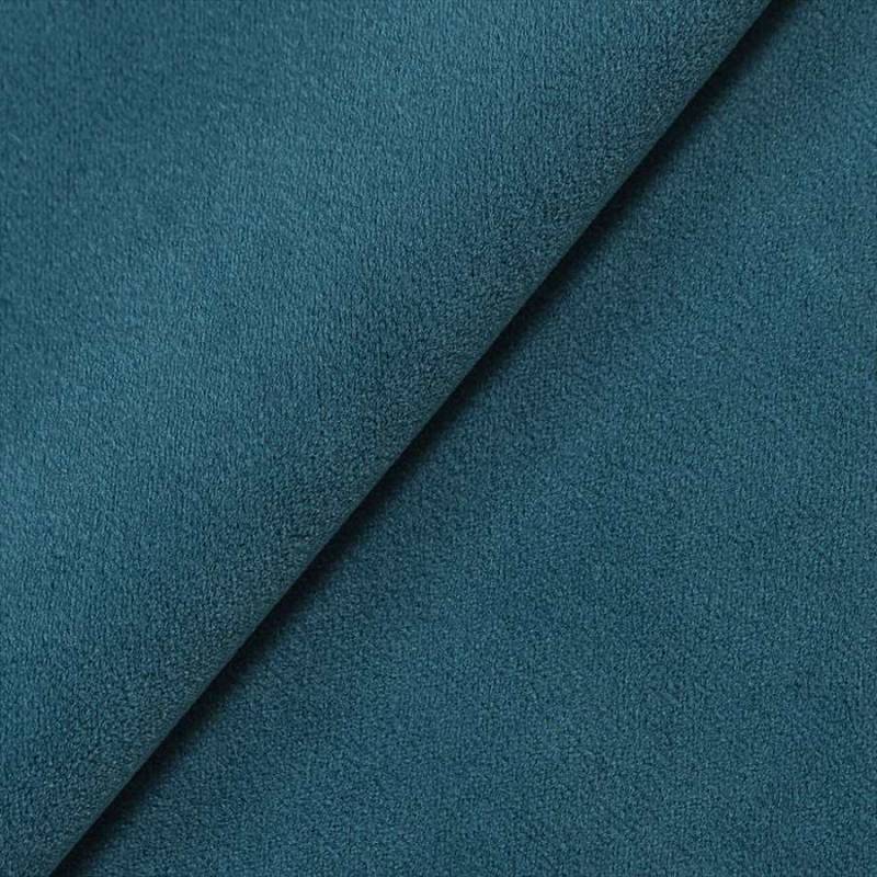 生地サンプル ベロア ブルー 867