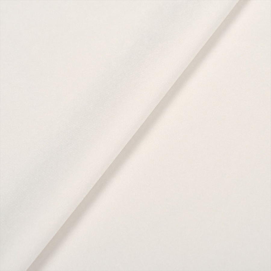 生地サンプル ベロア オフホワイト V037