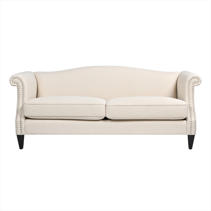 シートクッションはファスナー付きで取り外し可能