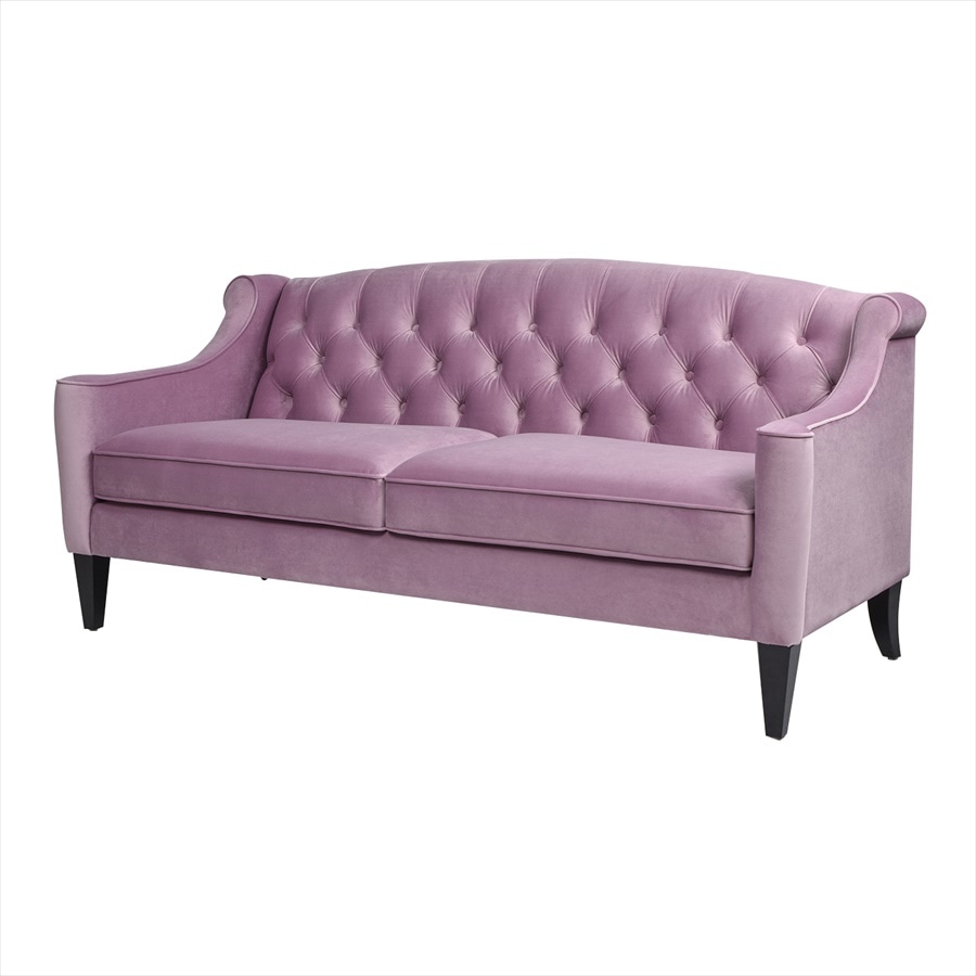 ラベンダーピンクの生地はなめらかで柔らかな肌触り