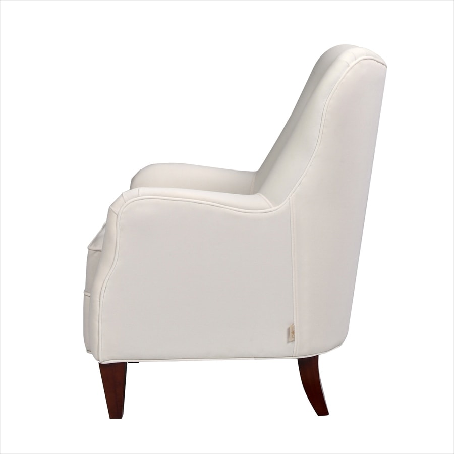 1人掛アームチェア V037 Velour Off White