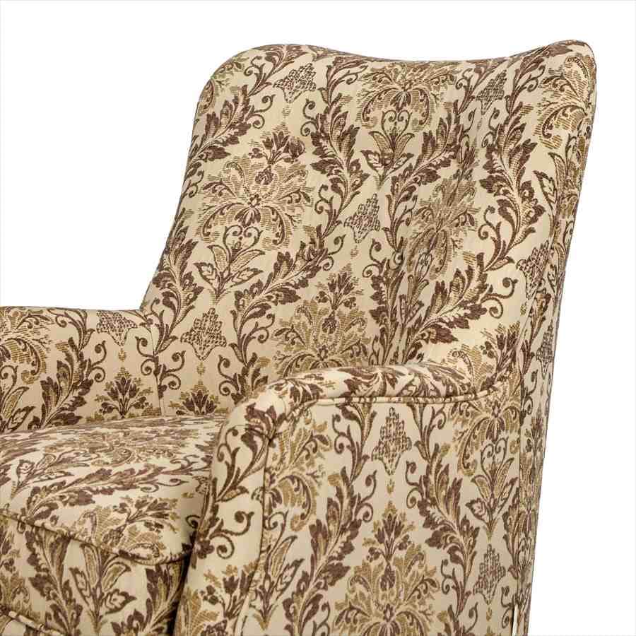 1人掛け アームチェア Broderick