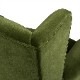 1人掛 ウィングバック アームチェア V036 Velour Olive Green